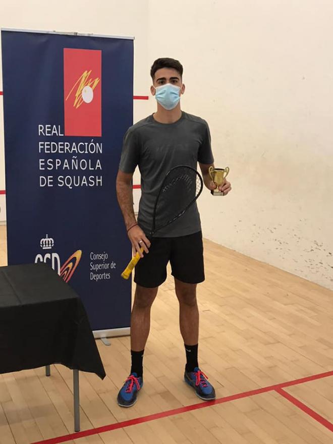 Augusto Ortigosa, campeón en sub 19.