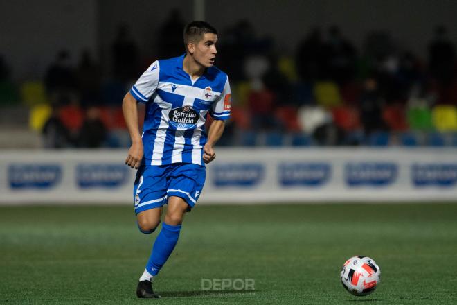 Jorge Valín, lateral derecho del Deportivo (Foto:RCD)