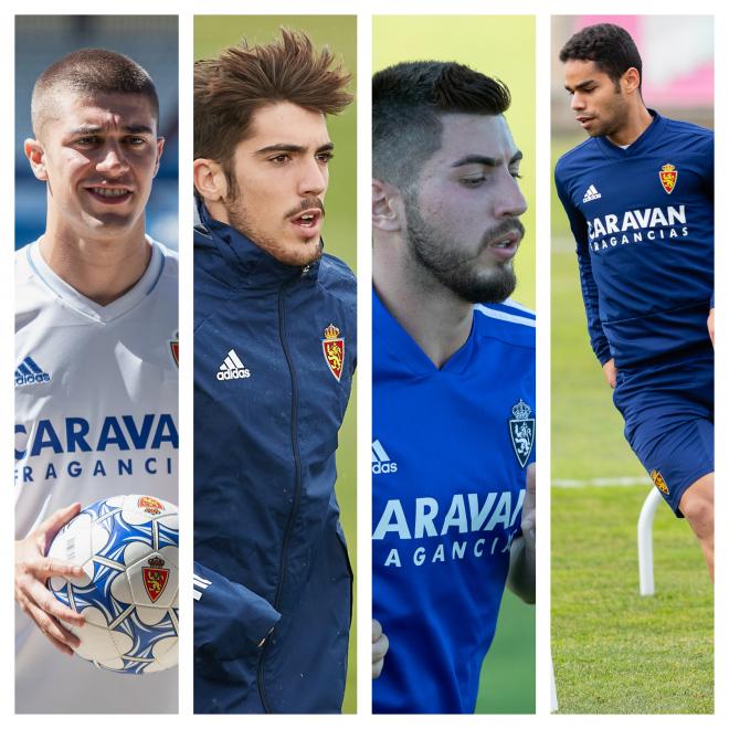 Jugadores que pueden actuar en la banda derecha del Real Zaragoza