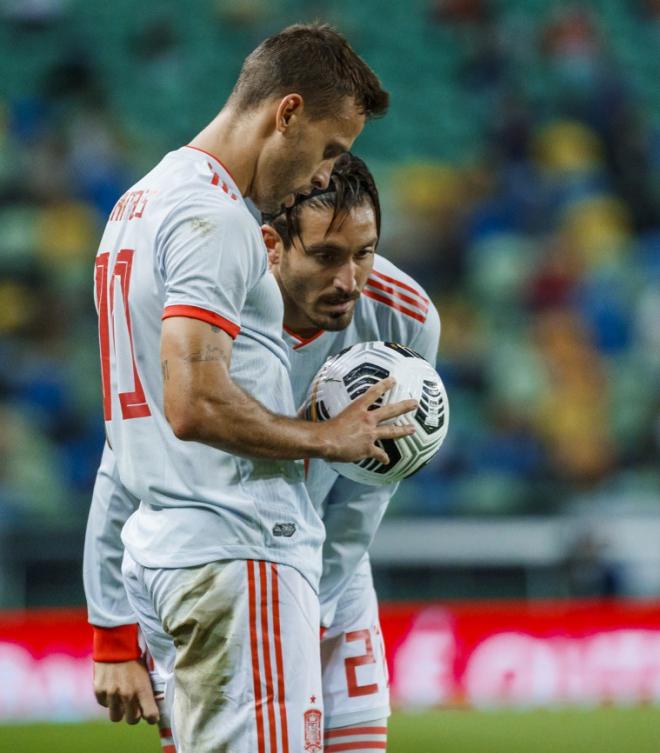 Campaña, con la camiseta de la selección española (Foto: Sefutbol)