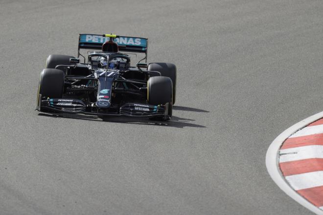 Valtteri Bottas, con su Mercedes (FOTO: EFE).