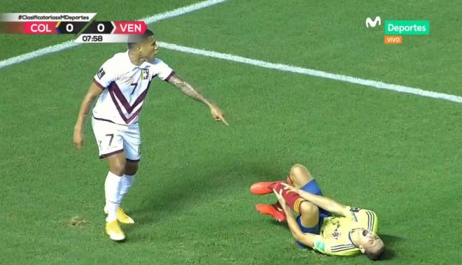 La terrible lesión de Santiago Arias con Colombia.