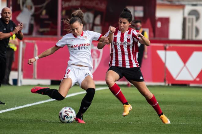 Imagen del partido entre el Sevilla Femenino y el Athletic (Foto: SFC).