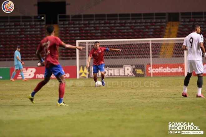 Óscar Duarte con Costa Rica (Foto: Fed. Costa Rica)