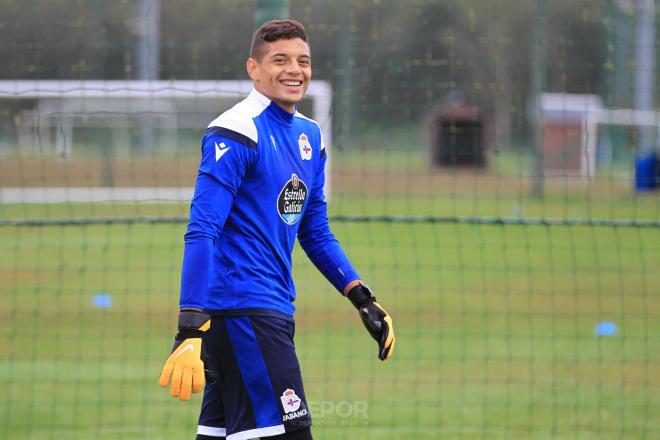 Lucho García en su etapa en el Deportivo (Foto:RCD)