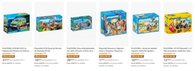 Amazon te trae estos Playmobil a un precio disponible para todos.