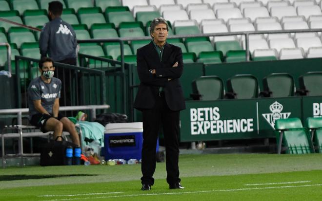 Manuel Pellegrini, entrenador del Betis (Foto: Kiko Hurtado).