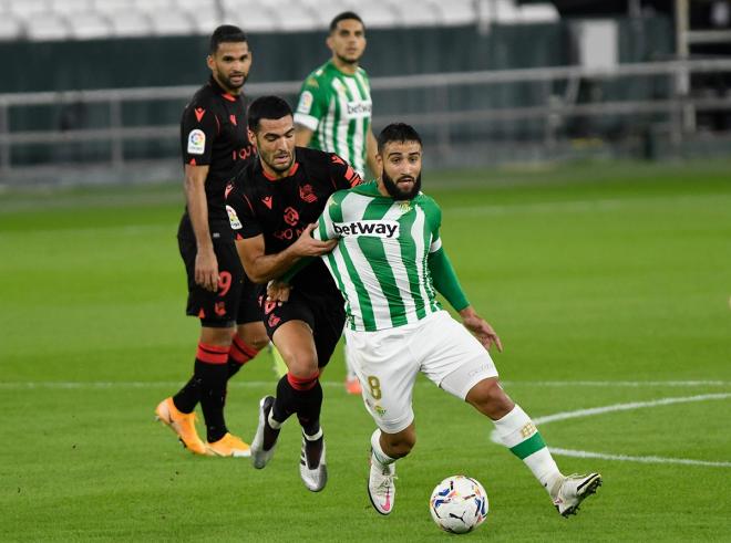 Nabil Fekir en un Betis-Real Sociedad (foto: Kiko Hurtado).