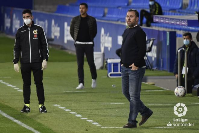 Sergio González, durante el SD Huesca-Real Valladolid (Foto: LaLiga)