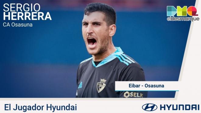 Sergio Herrera, Hyundai del Eibar-Osasuna.