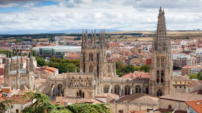 Burgos, en una imagen panorámica de su ciudad (Foto: RTVE).
