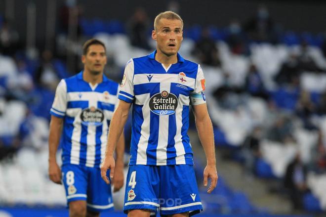 Álex Bergantiños, capitán del Deportivo (Foto:RCD)