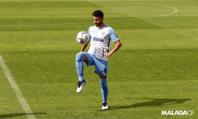 Luis Muñoz, el capitán (Foto: Málaga CF).