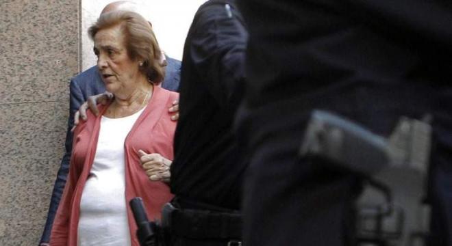 Teresa Rivero, llegando a los juzgados (Foto: EFE).