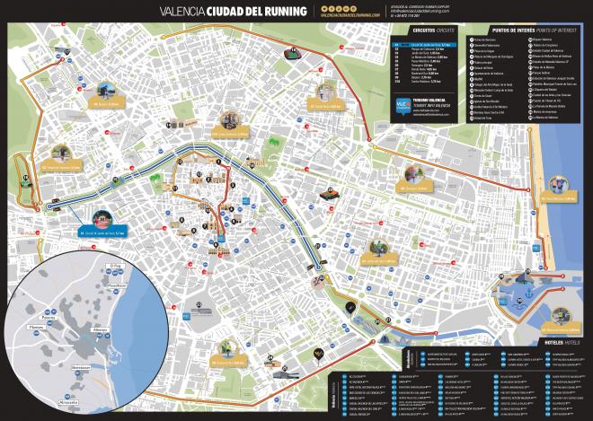 Rutas para correr por Valencia (Foto: Valencia Ciudad del Running)