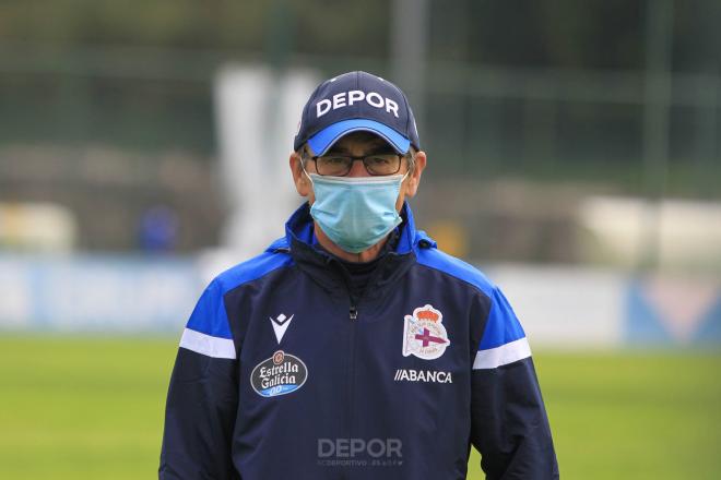 Fernando Vázquez, entrenador del Deportivo (Foto: RCD).