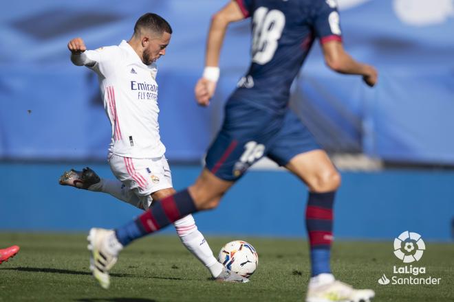 Hazard, ante el Huesca (Foto: LaLiga).