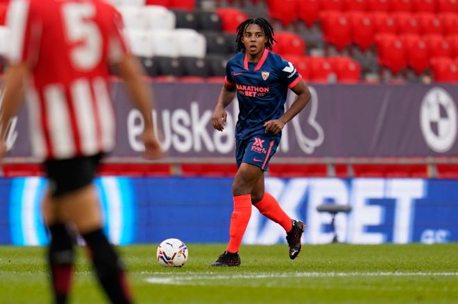 Koundé, en el partido ante el Athletic (Foto: SFC).