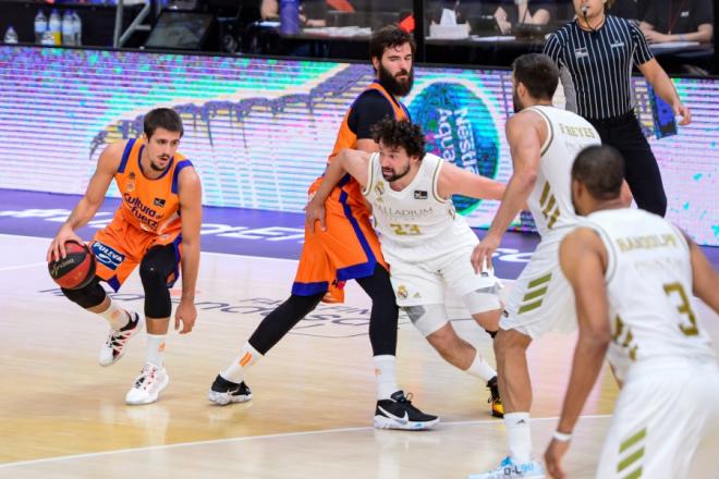 El Valencia Basket sorprendió hace apenas tres semanas al Real Madrid en la Euroliga con un plan