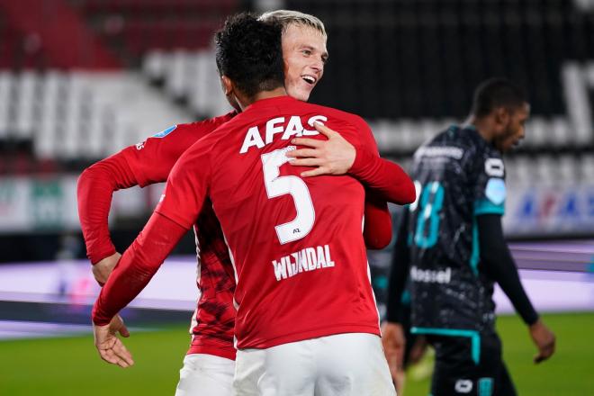 El AZ Alkmaar ganó su partido en la Eridivisie.