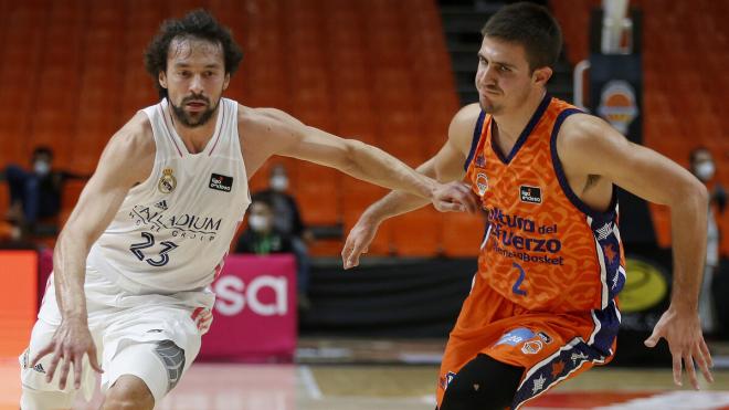 Valencia Basket cae ante el Real Madrid