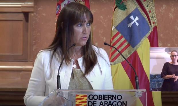Sira Repollés, consejera de sanidad del Gobierno de Aragón