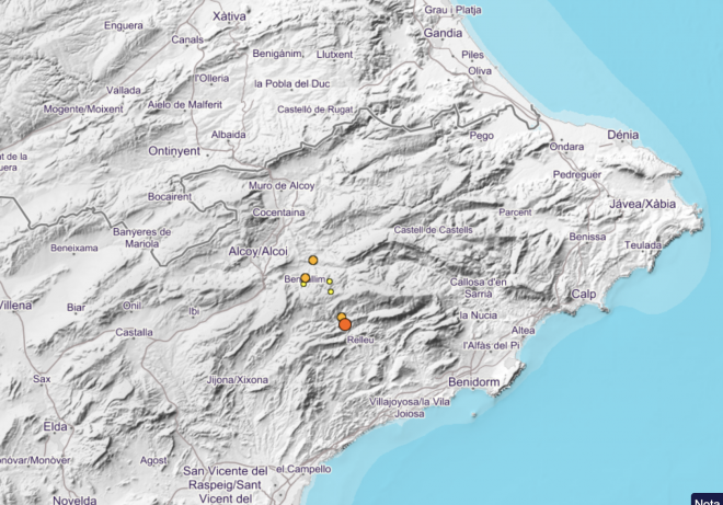 Terremoto en Alicante