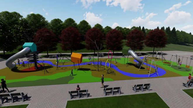 El parque Eskurtze contará con zona de fitness y entrenamiento personal al aire libre.