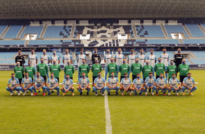 Foto oficial del Málaga 20/21 (Foto: José Ortega-Málaga CF).