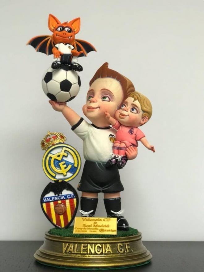 El ninot para el Real Madrid