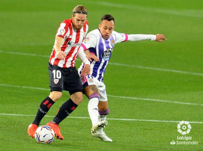 Muniain, durante el Real Valladolid-Athletic (Foto: LaLiga)