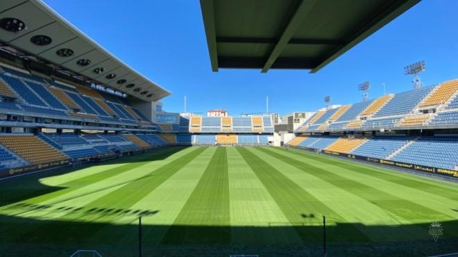 Imagen del estadio gaditano (Foto: Cádiz CF).