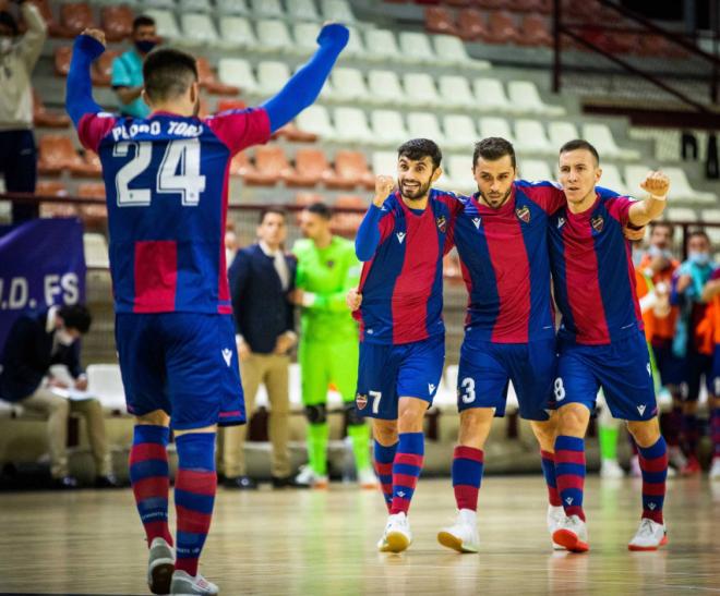Levante UD FS ganó con solvencia