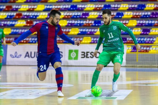 El Levante UD FS sigue de dulce y continúa invicto en la máxima categoría del fútbol sala
