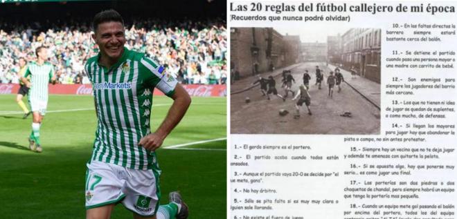 Joaquín y las 20 reglas del fútbol callejero.