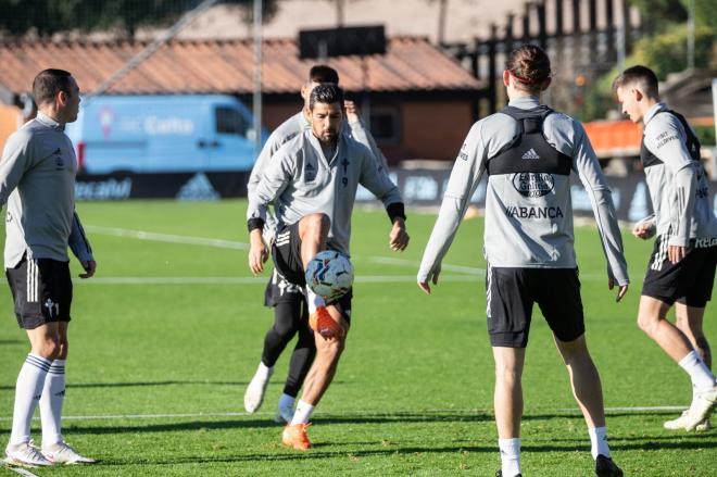 Nolito en A Madroa (Foto: RC Celta).