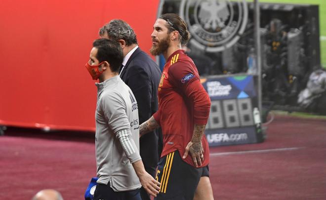 El Real Madrid, pendiente de la lesión de Sergio Ramos (Foto: Kiko Hurtado).