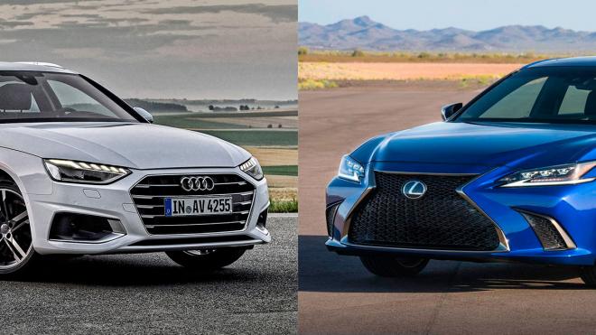 Audi A4 y Lexus IS