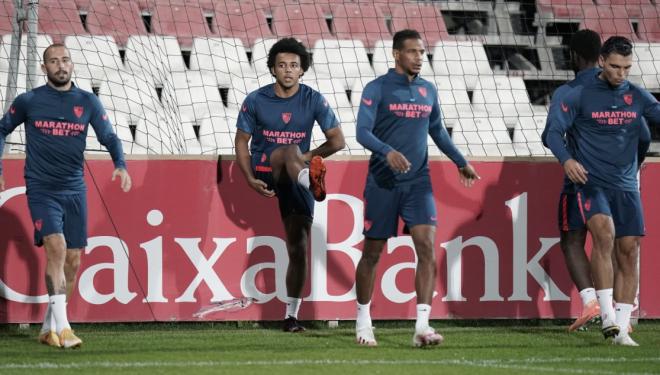 Imagen del entrenamiento (Foto: Sevilla FC)