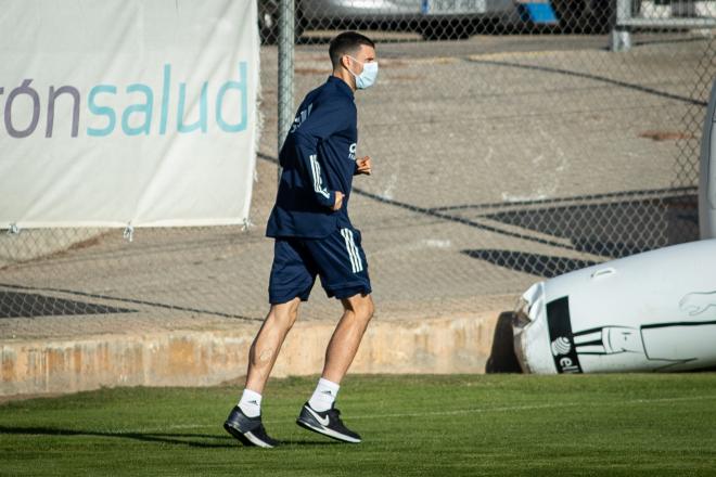 Vuckic en la Ciudad Deportiva (Foto: Daniel Marzo).