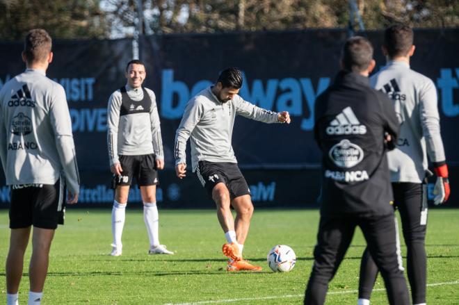 Nolito en A Madroa (Foto: RC Celta).