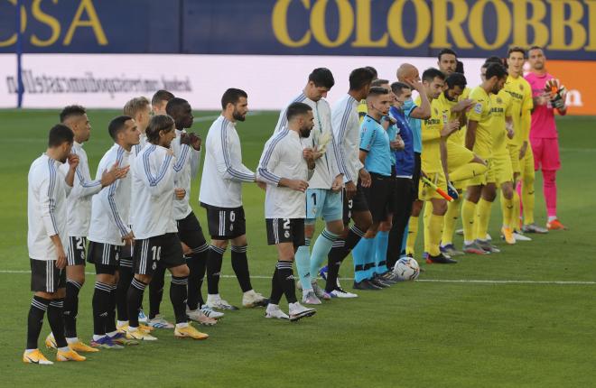Alineación del Real Madrid este sábado ante el Villarreal (Foto: LaLiga).