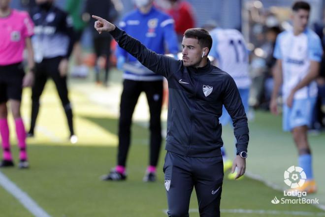 Manolo Sánchez, durante el partido ante el Leganés (Foto: LaLiga).