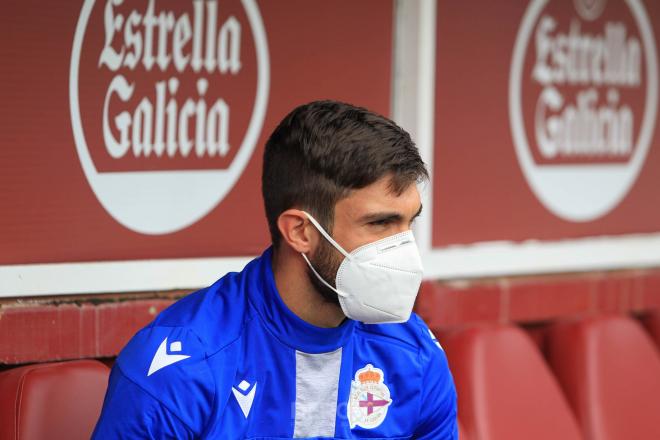 Salva Ruiz, lateral izquierdo del Deportivo (Foto: RCD).