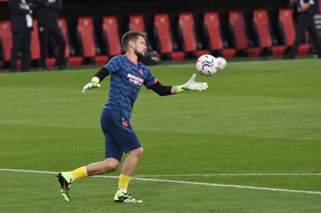 Vaclik fue contactado por el Barcelona para suplir a Ter Stegen (Foto: Kiko Hurtado).