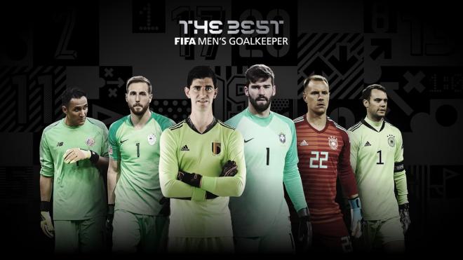 Nominados por la FIFA al premio The Best como mejor portero.