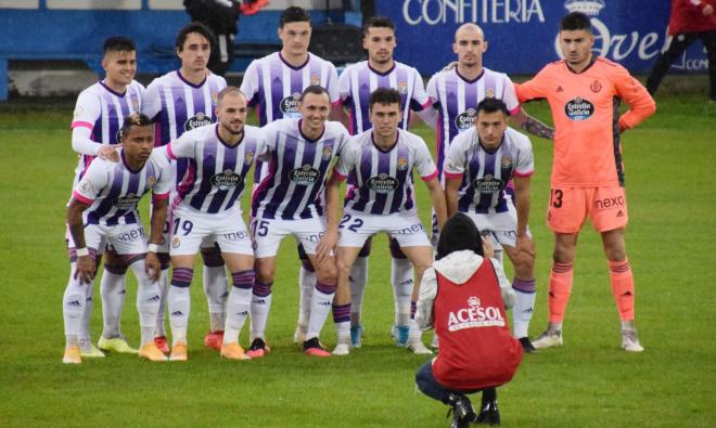 Once del Promesas en Luanco (Foto: Real Valladolid).