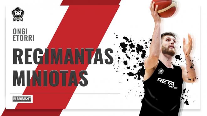 Bilbao Basket ficha al ala-pívot Regimantas Miniotas de 24 años y 2.08.