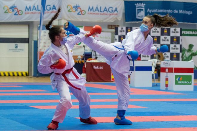 Imagen del campeonato de karate.