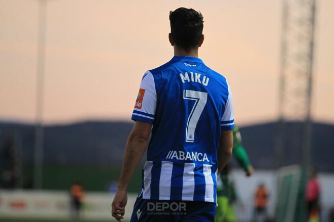 Miku, delantero del Deportivo (Foto: RCD).